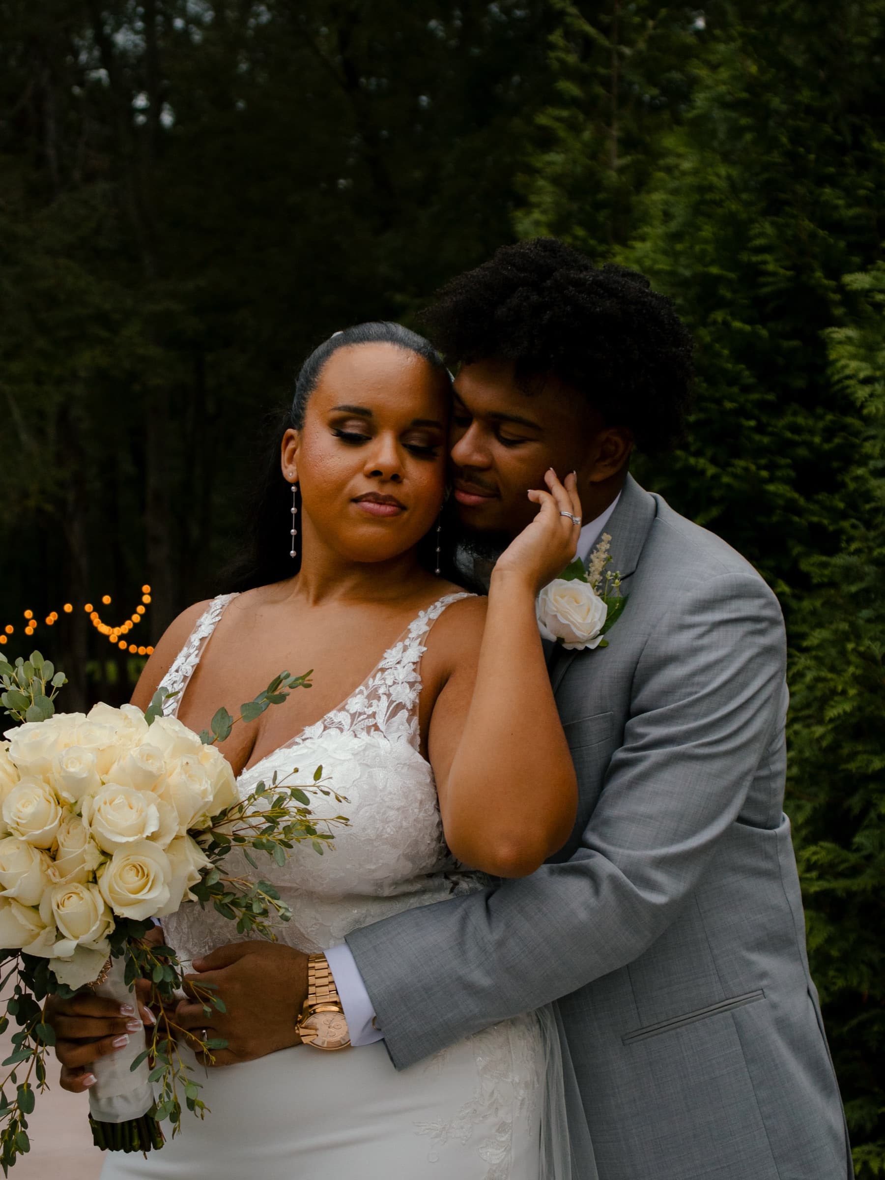 Engagement romantic poses