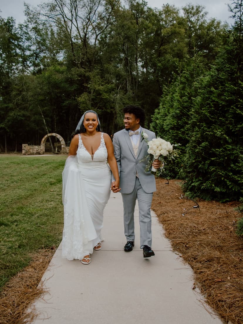 Wedding ceremony moment